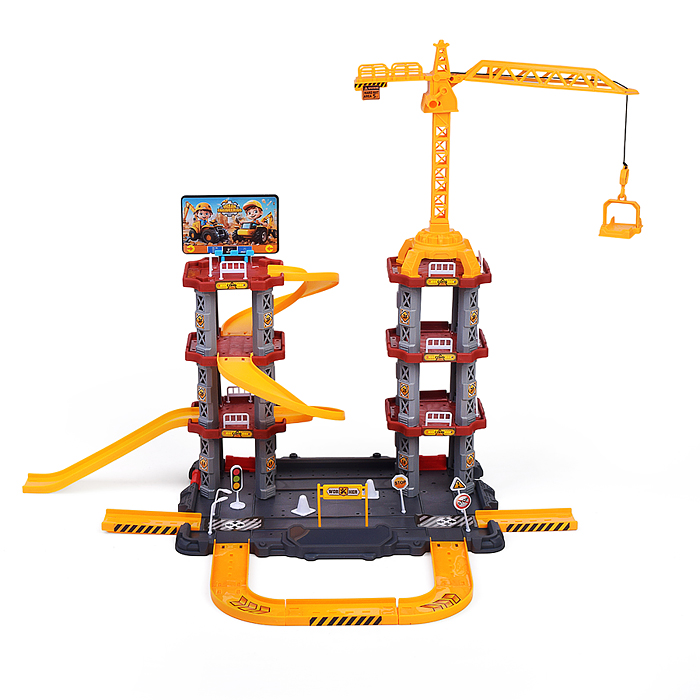 Фото к товару Парковка MH2113 "Приключения на стройке" (142 предметов) в коробке Парковка MH2113 "Приключения на стройке" (142 предметов) в коробке