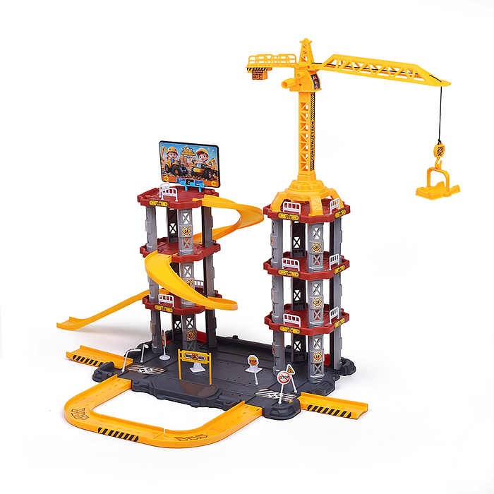 Фото к товару Парковка MH2113 "Приключения на стройке" (142 предметов) в коробке Парковка MH2113 "Приключения на стройке" (142 предметов) в коробке