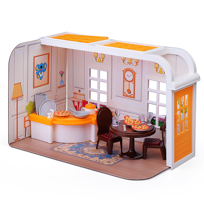 Фото к товару Набор мебели FDE87113 "Кухня" в коробке Набор мебели FDE87113 "Кухня" в коробке