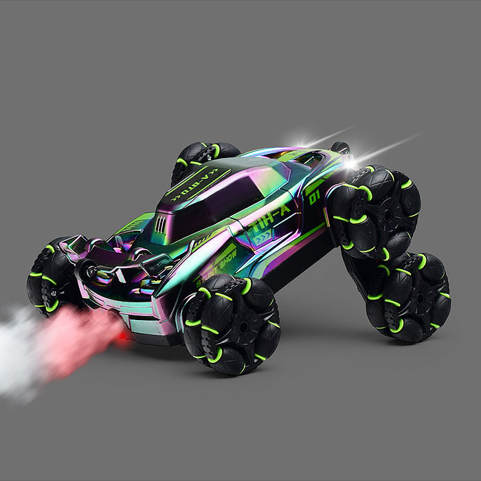 Машина JT693 "Неоновый движ" р/у, 27 MHz, в коробке