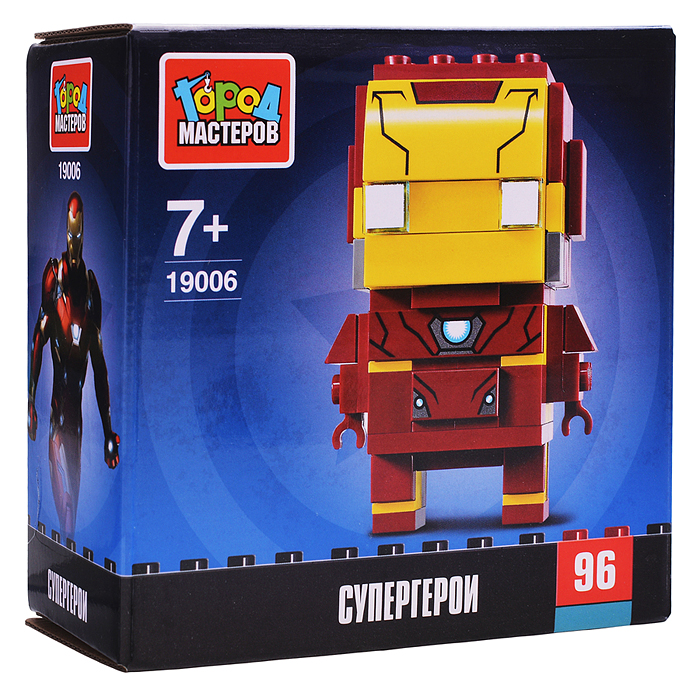 Конструктор сборная фигурка "Супергерои" 96 дет. 