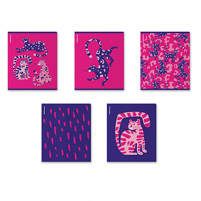 Тетрадь 48л. клетка "Pinna Kotta" матовая ламинация+выборочный УФ-лак