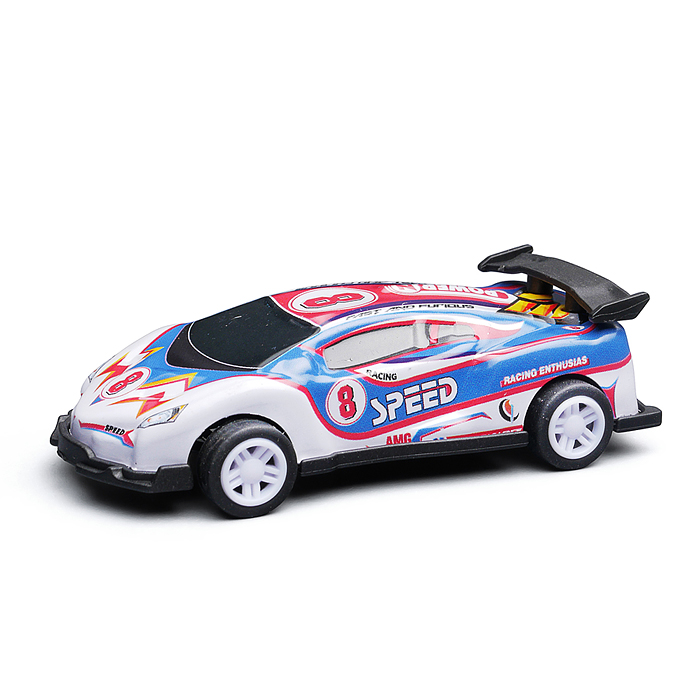 Машина KZ957-22 "Турбо" металл, в пакете