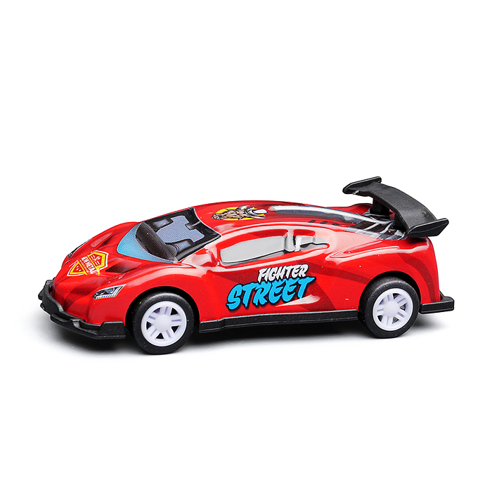 Машина KZ957-22 "Турбо" металл, в пакете