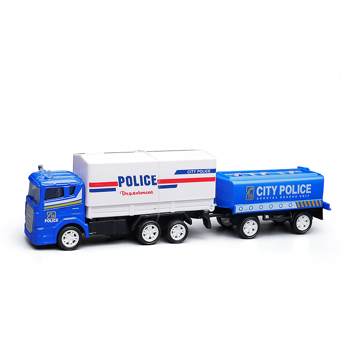 Машина BX-180 "Полиция города" металл, в коробке