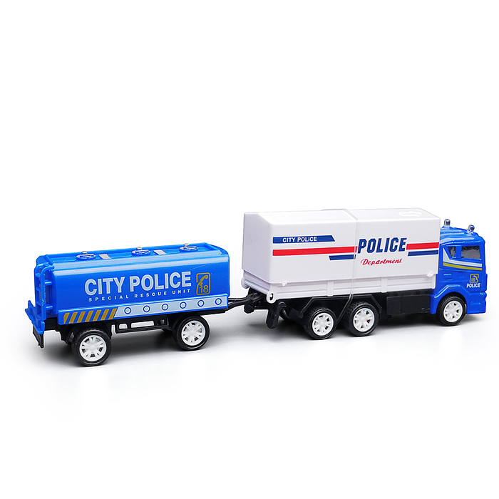 Машина BX-180 "Полиция города" металл, в коробке