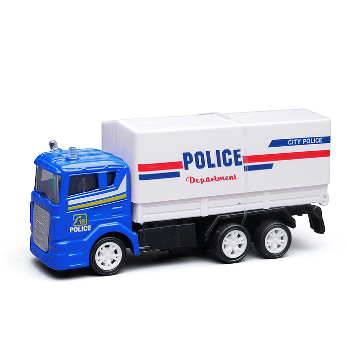 Машина BX-180 "Полиция города" металл, в коробке