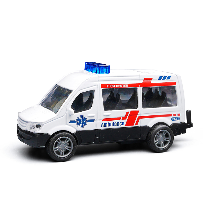 Машина BX-197 "Полицейская служба" металл, в коробке