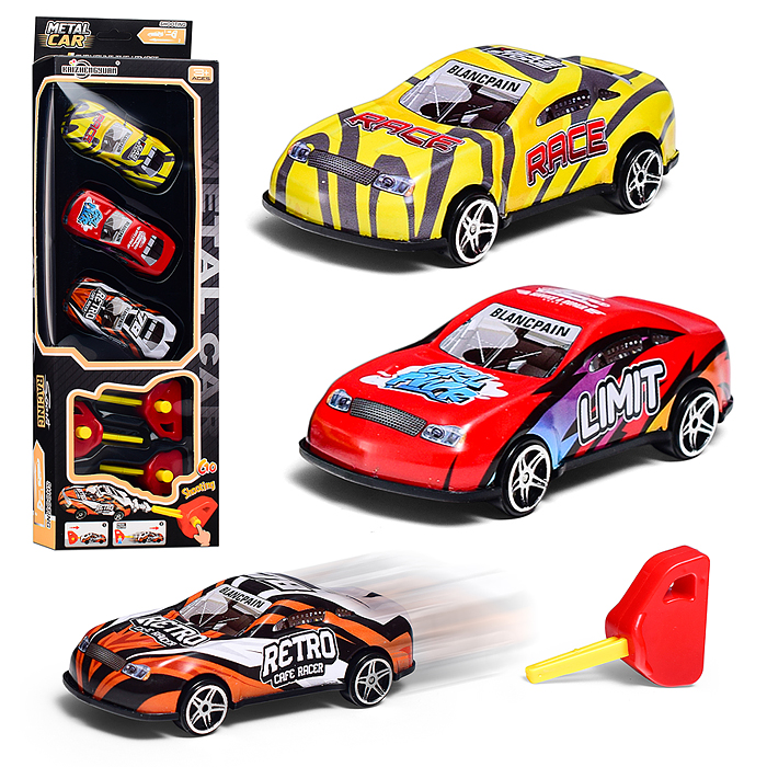 Набор машин KZ957-118 "Катапультная машина" металл, в коробке