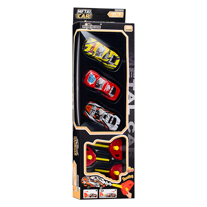 Набор машин KZ957-118 "Катапультная машина" металл, в коробке