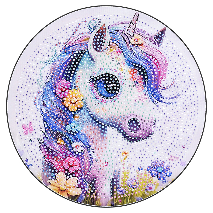 Мозаика алмазная 00-7589 "Девочка Анимэ" 20см