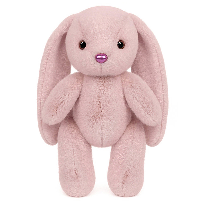 Зайка Розовый, 20 см, в коробке