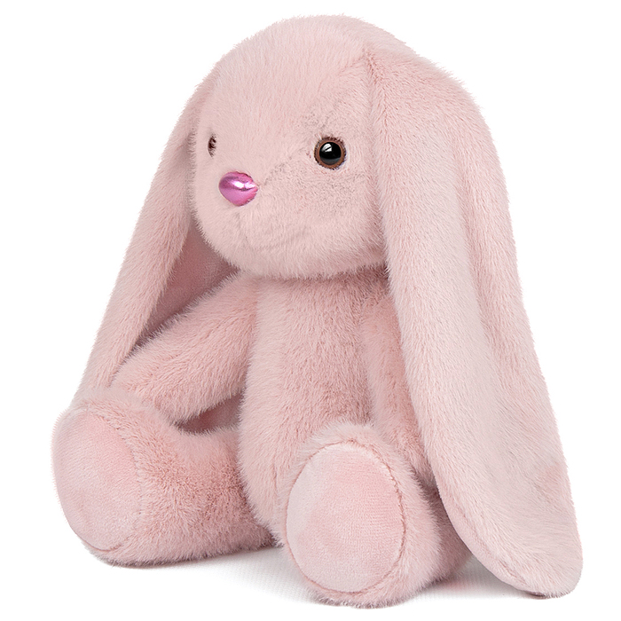 Зайка Розовый, 20 см, в коробке