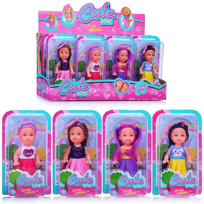 Кукла SM002-4 "Амелия" в коробке