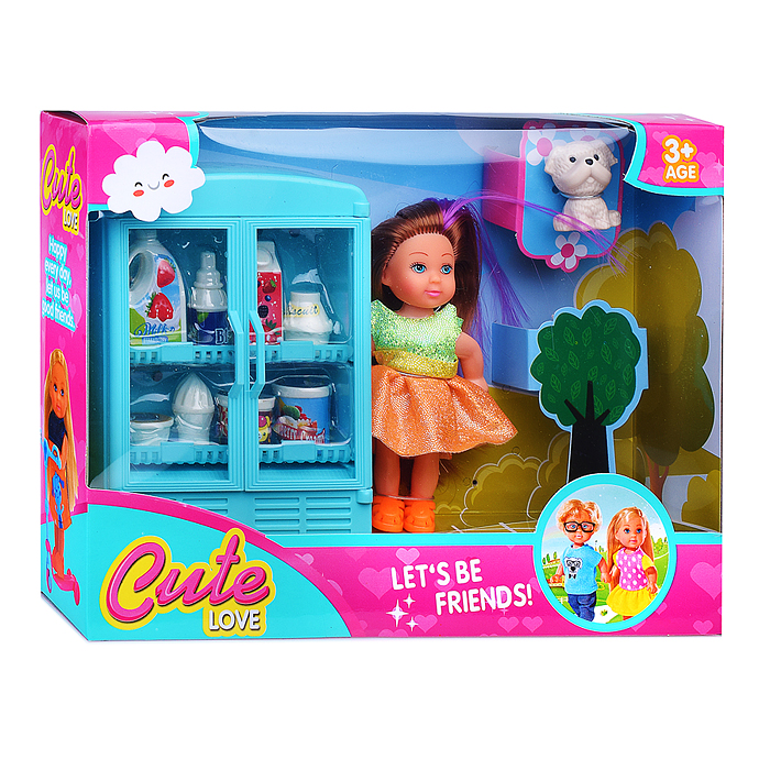 Фото к товару Кукла SM022-8 "Зара" с аксессуарами, в коробке Кукла SM022-8 "Зара" с аксессуарами, в коробке