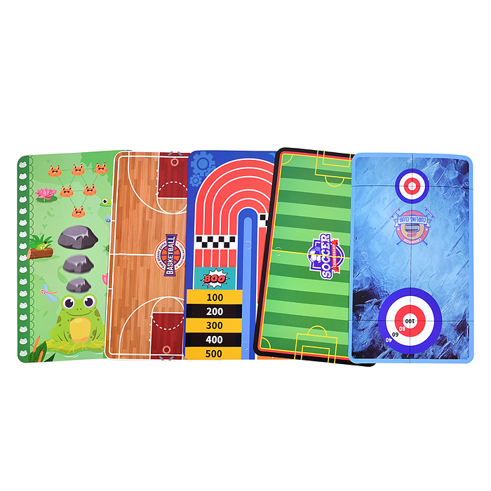 Игра настольная 96C "Спортивный интерес" 6в1, в коробке