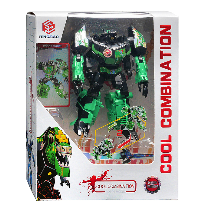 Робот FB158 "Динобот" трансформирующийся, в коробке