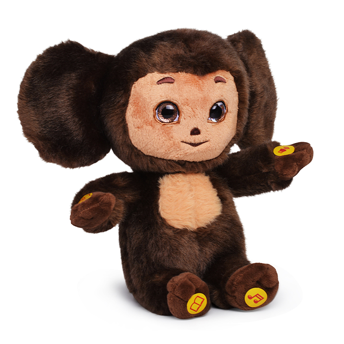 Мягкая игрушка Чебурашка сказочник сидячий 25 см 