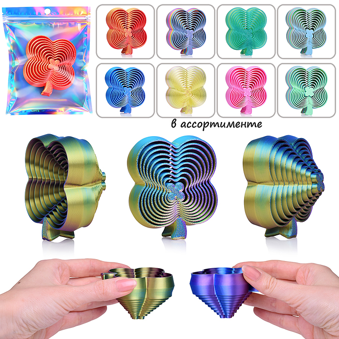 Игрушка-антистресс 00-7529 "Клевер"