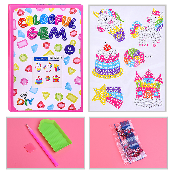 Творческая мастерская Q46438 "Бриллиантовая живопись-2" в коробке