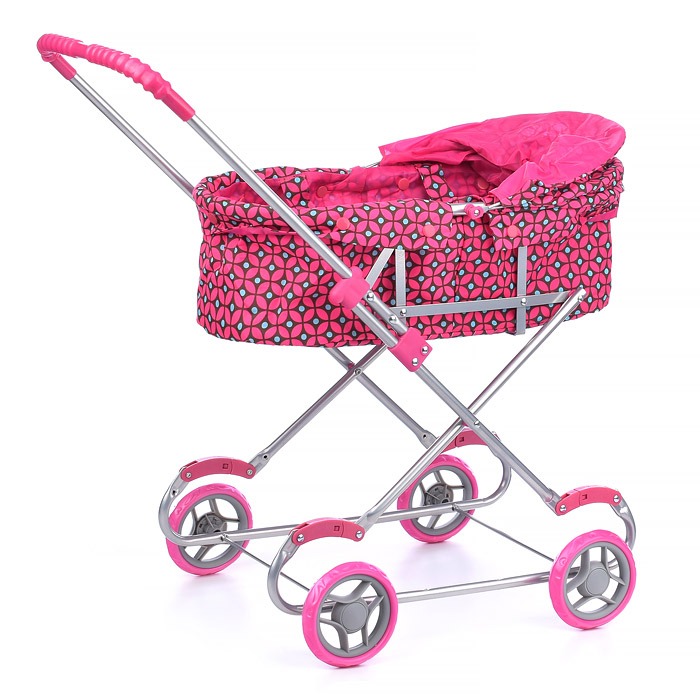 Фото к товару Коляска для кукол 9308W в пакете Коляска для кукол 9308W в пакете