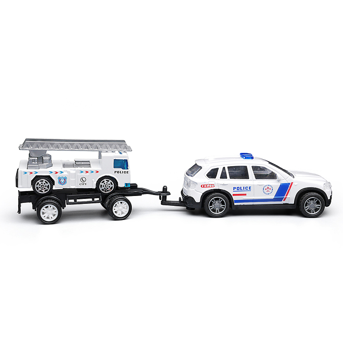 Машина BX-194 "Городская служба полиции" металл, в коробке 