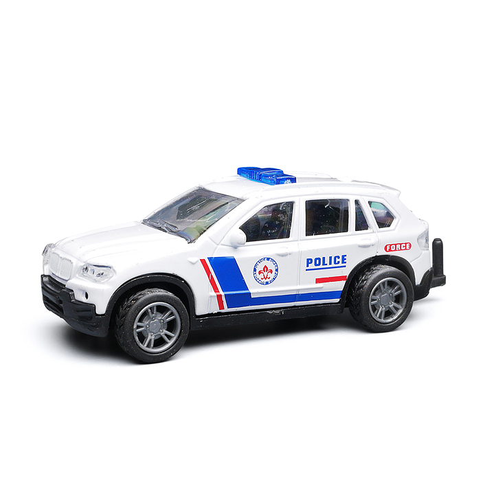 Машина BX-194 "Городская служба полиции" металл, в коробке 