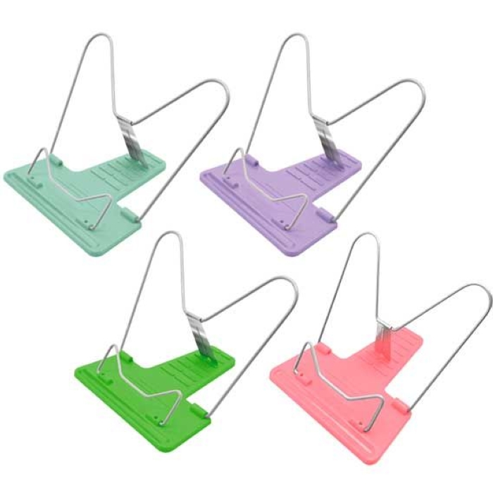 Подставка для учебников и книг "Attomex" 16x14,5x16 см, металл и пластик, вес 90 г, в пластиковом па