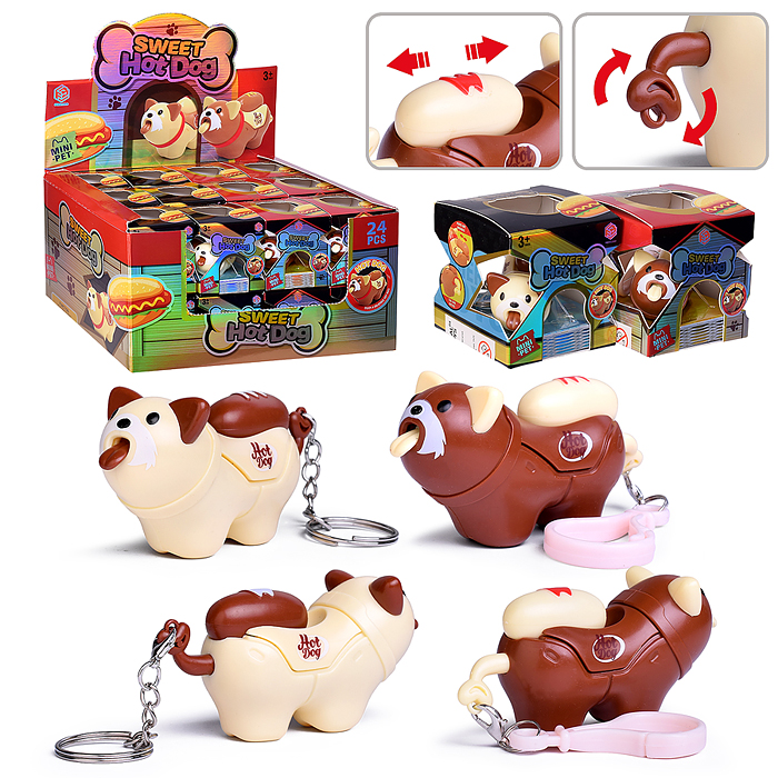 Собака FB127 "Хот дог" в коробке