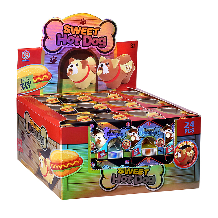 Собака FB127 "Хот дог" в коробке