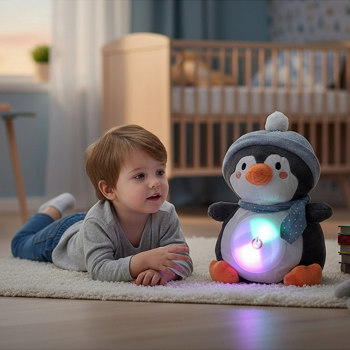 Интерактивная игрушка YT24-61 "Пингвин" в коробке