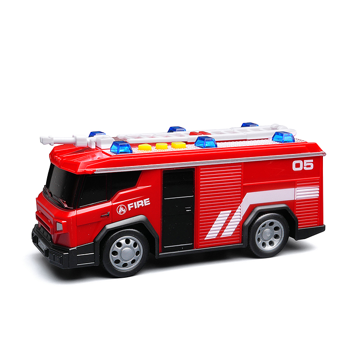 Машина WY1134A "Пожарная служба" 1:32 (свет. Звук) в коробке