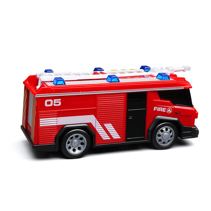 Машина WY1134A "Пожарная служба" 1:32 (свет. Звук) в коробке
