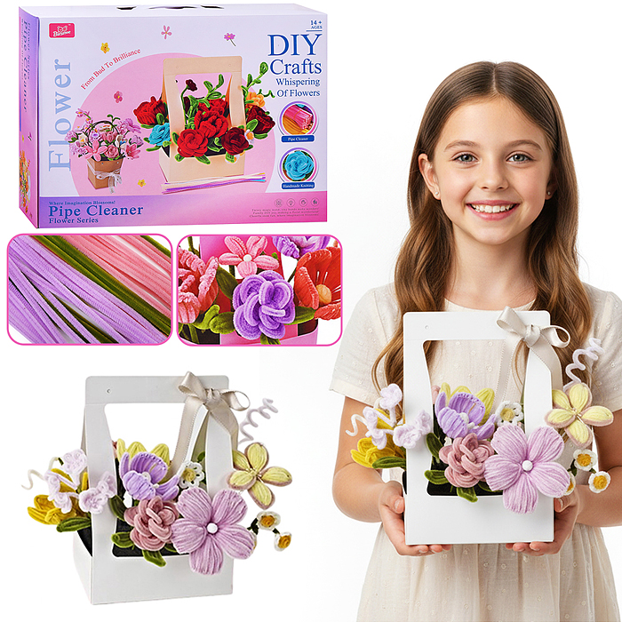 Набор творческая мастерская A58 "Цветочный креатив" в коробке Набор творческая мастерская A58 "Цветочный креатив" в коробке