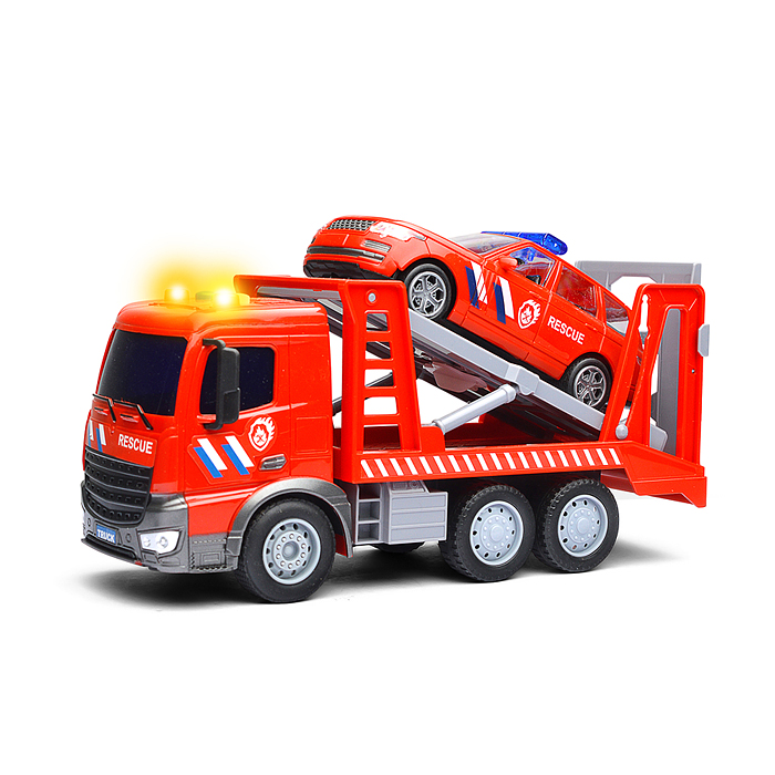 Машина RJ005A "Эвакуатор" (свет, звук) в коробке