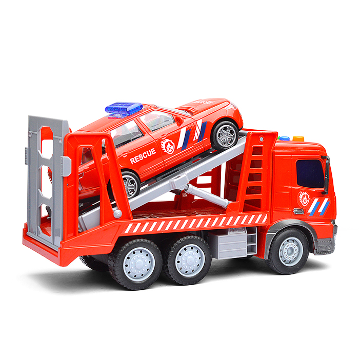 Машина RJ005A "Эвакуатор" (свет, звук) в коробке