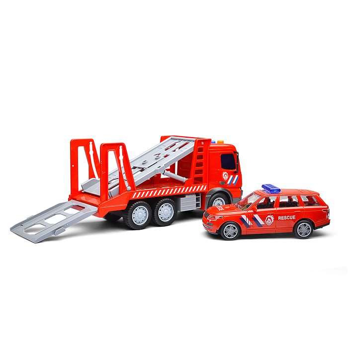 Машина RJ005A "Эвакуатор" (свет, звук) в коробке