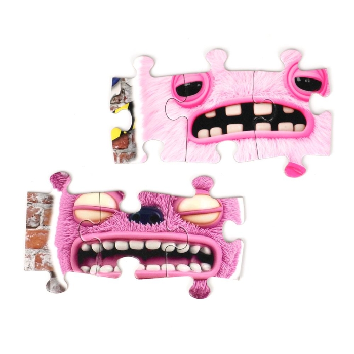 Пазлы 60 "Веселые зубастики" 190х141х35 мм