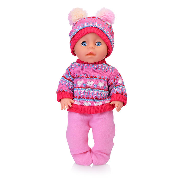 Фото к товару Пупс озвуч Шаинский музыка 30 см, (пьет, писает, закр. глазки, 4 акс, 2000 слов) в коробке Пупс озвуч Шаинский музыка 30 см, (пьет, писает, закр. глазки, 4 акс, 2000 слов) в коробке