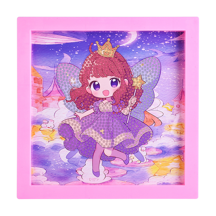 Мозаика алмазная 00-7591 "Милая девочка" 20*20см