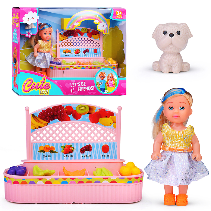 Кукла SM022-10 "Милла" с аксессуарами, в коробке