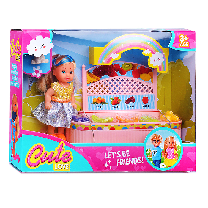 Кукла SM022-10 "Милла" с аксессуарами, в коробке