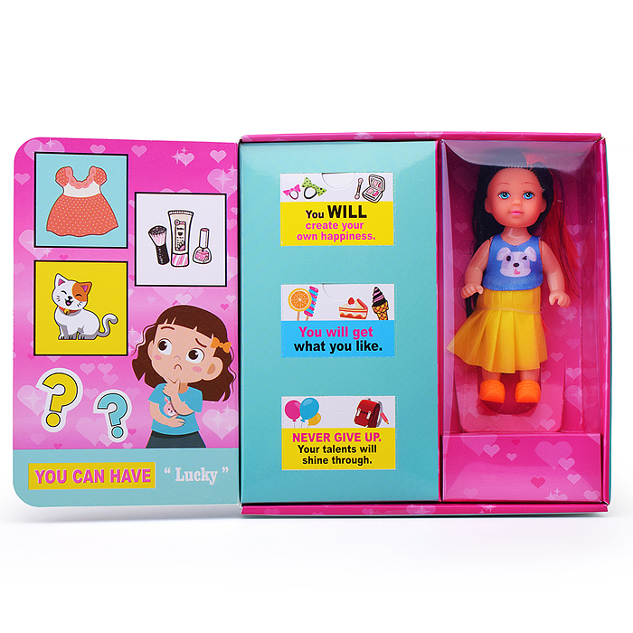 Кукла SM008-4 "Элиза модница" с аксессуарами, в коробке