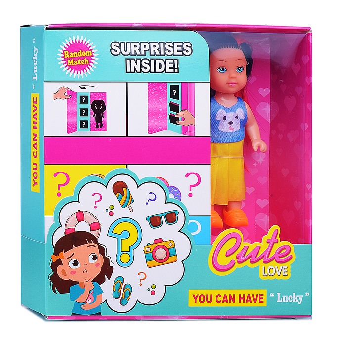 Кукла SM008-4 "Элиза модница" с аксессуарами, в коробке