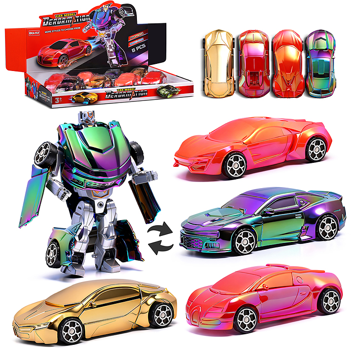 Машина-Робот XL91865A "РобоМобил" в коробке