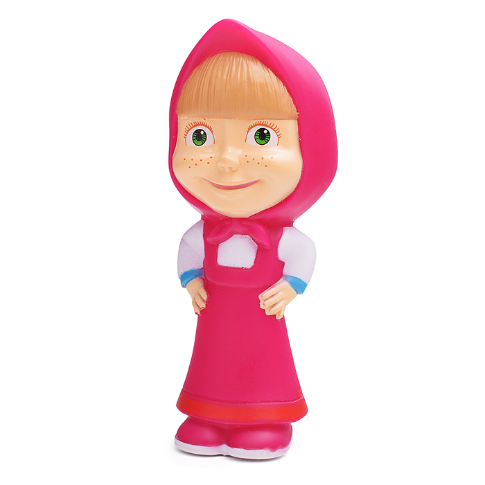 Игрушка пластизоль для ванны Маша и Медведь в сетке Игрушка пластизоль для ванны Маша и Медведь в сетке