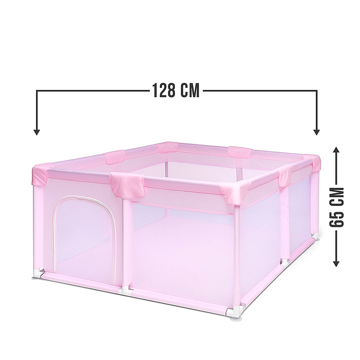 Манеж детский M12-3 квадратный (128*128*65)