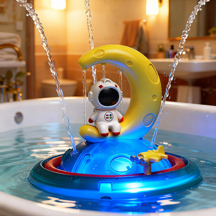 Игрушка для купания UT0271-1 "Аква астронавт" в коробке