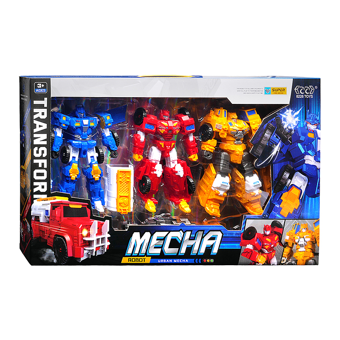 Робот 8228-P35 трансформирующийся в городской автомобиль, в коробке