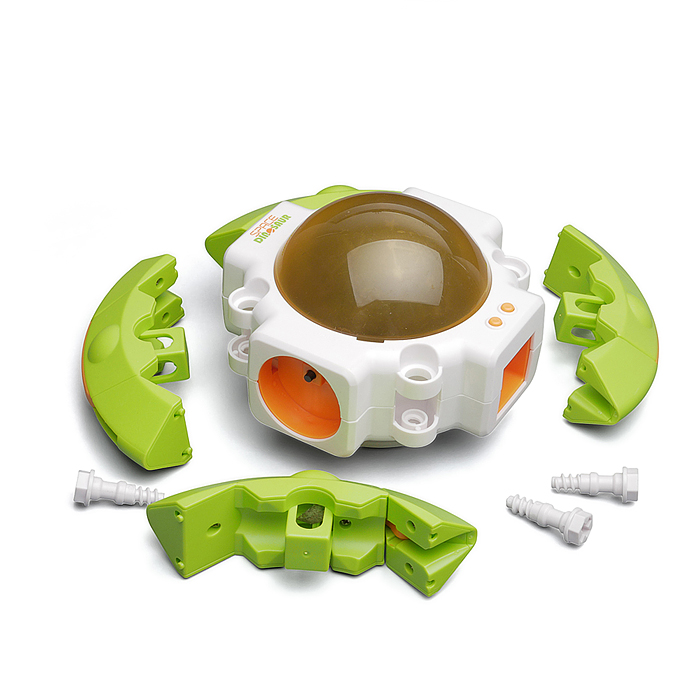 Набор космос ECXP2301-A (космическая станция - летающая тарелка и дракон) в коробке